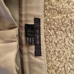 Zara Beige Pants USA 2 EUR 34
